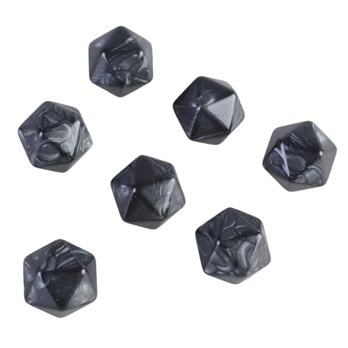 20pcs Leere Blanks Dices 20mm Acryl Würfel Mit Glatten Oberflächen 20 Seitig Sided Würfel Für Brettspiele Und Lehren Einfach Zu Bedienen von LIbgiubhy