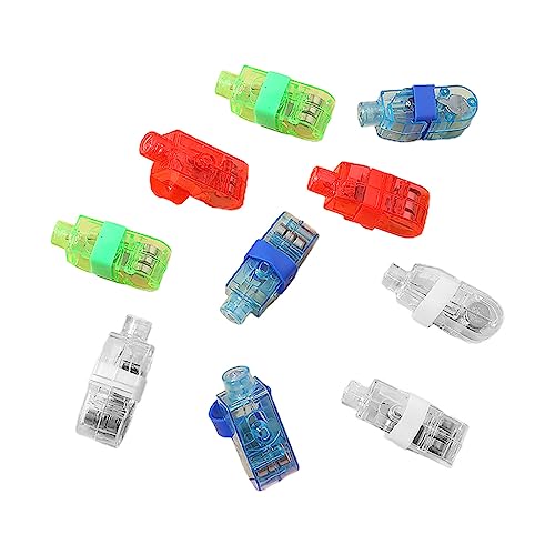 LIbgiubhy Leuchtende LED Fingerlichter 10 Große Lampen Farblich Sortiert Blinkendes Gartenkugel Requisiten RaveParty Dekoration von LIbgiubhy