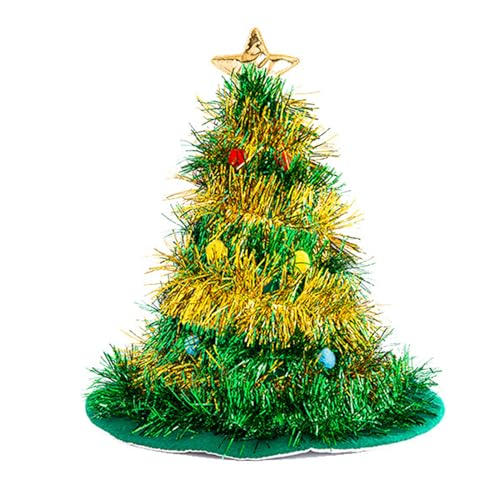 LIbgiubhy Nikolausmütze Goldfarben Erwachsene Jugendliche Weihnachtsmütze Festivals Feiertage Partys von LIbgiubhy