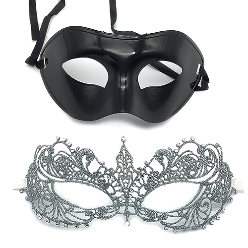 LIbgiubhy Paar-Maskenball, Abschlussball, Theater, Cosplay, Party, Spitze von LIbgiubhy