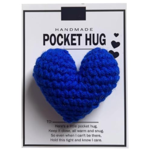 LIbgiubhy Pocket Hug Heart Good Luck Gifts Positive Heart Pocket Hug Gift Pocket Heart Gifts von LIbgiubhy