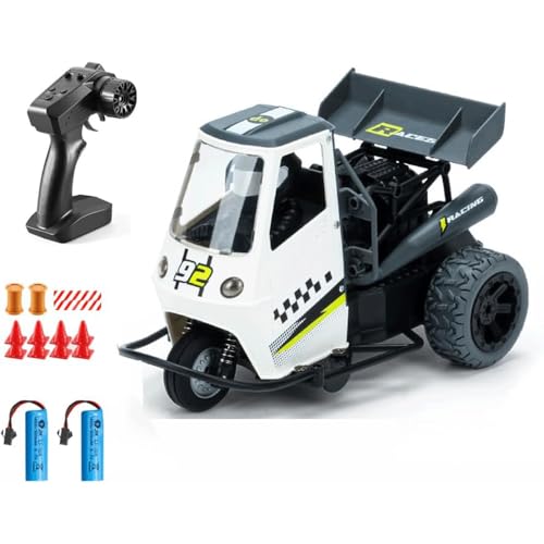 Spielzeug mit Fernbedienung Kinderspielzeug 1/16 Fernbedienung Auto, Dreirad mit Fernbedienung, Motorrad mit Fernbedienung, Rennspielzeug, 25 km/h, 2,4 GHz Off-Road LKW sp von LJBOZDM