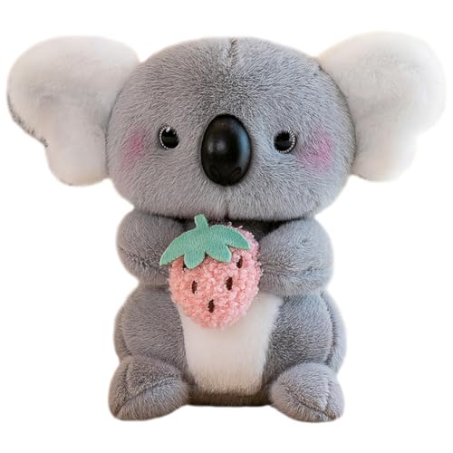 LJTXX Koala Kuscheltier Stofftier 25cm Koala Plüschtier Kuscheltier Plushie Kawaii Plüschfigur Cartoon Plüschtier Kuscheltier für Kinder und Kuscheltierliebhaber von LJTXX