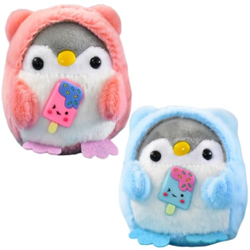 LJTXX Pinguin Stofftier Plüschtier 10cm Pinguin Plüschtier Soft Toys Pinguin Kuscheltier Plüschtier Pinguin Plüsch Kuscheltier für Kinder Mädchen Junge von LJTXX