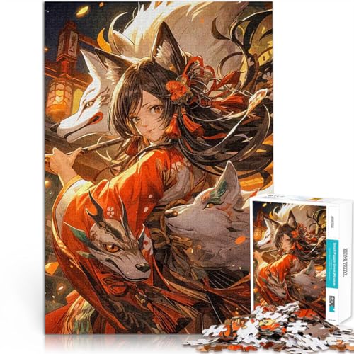 2000 Teenager-Teile-Puzzle Stressabbau – Staycation – Zeit totschlagen Kitsune-Girl-Masken Geburtstagsgeschenk, Geschenke, Wandkunst70x100cm 2000 Teenager-Teile-Puzzle Stressabbau – Staycation – Zeit totschlagen Kitsune-Girl-Masken Geburtstagsgeschenk, Geschenke, Wandkunst70x100cm von LKASGCBY