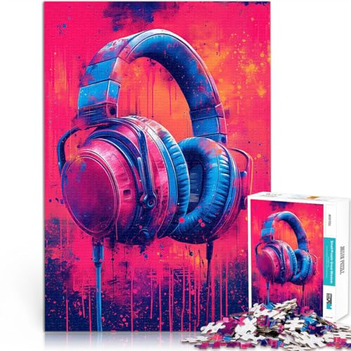 2000-teiliges Puzzle für Erwachsene Anspruchsvoll, Aber lustig und humorvoll DJ-Kopfhörer Tolle Geschenke und Spielzeuge70x100cm 2000-teiliges Puzzle für Erwachsene Anspruchsvoll, Aber lustig und humorvoll DJ-Kopfhörer Tolle Geschenke und Spielzeuge70x100cm von LKASGCBY