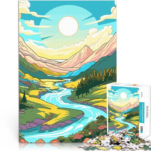 Puzzle für Erwachsene mit 1000 Teilen Lernspiele Heimdekoration Schöner Talberg Lustige Aktivitäten für zu Hause, Geburtstagsgeschenk, Reisegeschenk,52x38cm Puzzle für Erwachsene mit 1000 Teilen Lernspiele Heimdekoration Schöner Talberg Lustige Aktivitäten für zu Hause, Geburtstagsgeschenk, Reisegeschenk,52x38cm von LKASGCBY