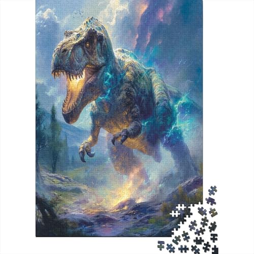 Dinosaurier Puzzle 1000 Teile,Puzzle Für Erwachsene, Impossible Puzzle, GesKükenlichkeitsspiel Für Die Ganze Familie,Puzzle Farbenfrohes,Puzzle-Geschenk,RaumdekoRatteion Puzzel 1000pcs (75x50cm) von LKBASOEGD