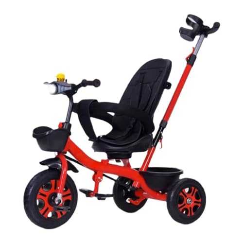 LKMM Kleinkindbuggiesdreiradfür1Bis5Jahrealt/Red No Canopy/Wheel von LKMM