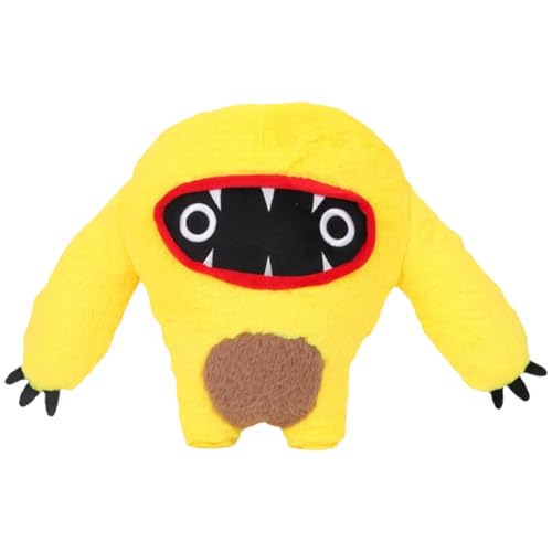 LKNBIF Horror Monster Plüshies, Zahnmonster Action Figure, Critters Plüschspielzeug, Niedliches Cartoon-Anime-Monster-Kissen, Stuffed Animal Plush Doll for Fans and Kids von LKNBIF