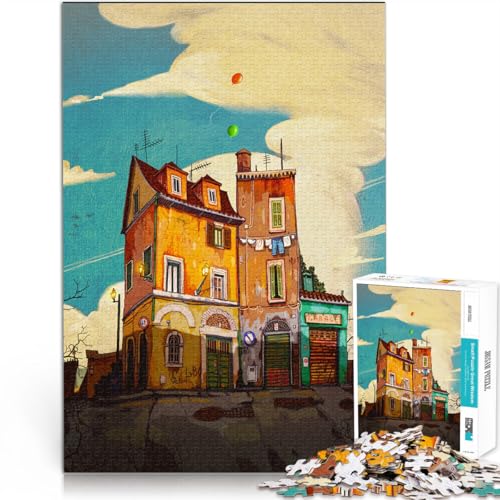 1000-Teile-Puzzle für Erwachsene Sackgasse Aus Karton,ab 14 Jahren Stressabbau Wanddekoration Einzigartige Geschenke zum Geburtstag und zu Weihnachten。Größe:38x52cm/14.9x20.4Zoll 1000-Teile-Puzzle für Erwachsene Sackgasse Aus Karton,ab 14 Jahren Stressabbau Wanddekoration Einzigartige Geschenke zum Geburtstag und zu Weihnachten。Größe:38x52cm/14.9x20.4Zoll von LKSDCBOT