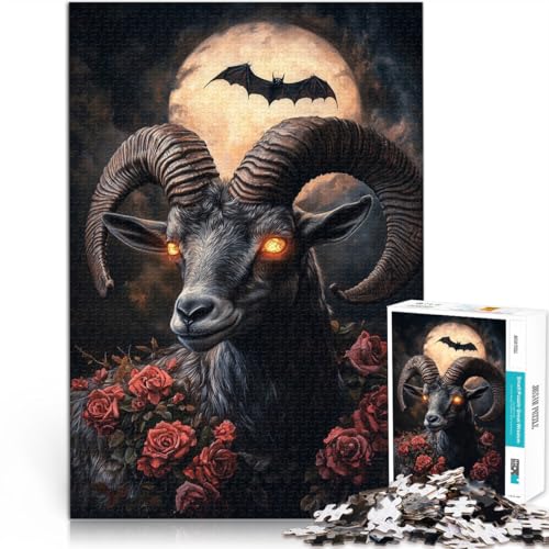 1000-Teile-Puzzle für Erwachsene Unglückliches Schaf Aus Karton,Geeignet für Personen ab 14 Jahren Stressabbau-Spielzeug Geeignet 。Größe:38x52cm/14.9x20.4Zoll 1000-Teile-Puzzle für Erwachsene Unglückliches Schaf Aus Karton,Geeignet für Personen ab 14 Jahren Stressabbau-Spielzeug Geeignet 。Größe:38x52cm/14.9x20.4Zoll von LKSDCBOT