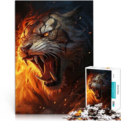 Puzzle für Erwachsene 1000 Teile Brüllender Höllenhund Aus Karton,Geeignet für Kinder ab 14 Jahren für die Heimdekoration Familienspiele Weihnachten Geburtstagsgeschenke。Größe:38x52cm Puzzle für Erwachsene 1000 Teile Brüllender Höllenhund Aus Karton,Geeignet für Kinder ab 14 Jahren für die Heimdekoration Familienspiele Weihnachten Geburtstagsgeschenke。Größe:38x52cm von LKSDCBOT