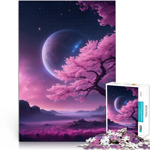 Puzzle für Erwachsene 1000 Teile Einsamer Baum im Weltraum Aus Karton,für Kinder ab 14 Jahren einzigartiges Herausforderungsspiel Geschenk zum Geburtstag。Größe:38x52cm/14.9x20.4Zoll Puzzle für Erwachsene 1000 Teile Einsamer Baum im Weltraum Aus Karton,für Kinder ab 14 Jahren einzigartiges Herausforderungsspiel Geschenk zum Geburtstag。Größe:38x52cm/14.9x20.4Zoll von LKSDCBOT