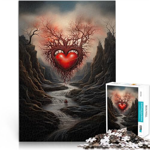 für Erwachsene 1000 Teile Puzzle Reise des Herzens Aus Karton,Geeignet für Personen ab 14 Jahren Herausforderndes Spielzeug Erwachsene und Jugendliche。Größe:38x52cm für Erwachsene 1000 Teile Puzzle Reise des Herzens Aus Karton,Geeignet für Personen ab 14 Jahren Herausforderndes Spielzeug Erwachsene und Jugendliche。Größe:38x52cm von LKSDCBOT