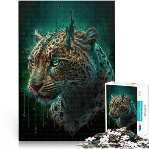 für Erwachsene Puzzles 1000 Teile Puzzles Art Leopard Aus Karton,ab 14 Jahren Pädagogisches Lernspielzeug Familienspiele Wanddekoration Einzigartige Geschenke zum Geburtstag und zu Weihnachten。 für Erwachsene Puzzles 1000 Teile Puzzles Art Leopard Aus Karton,ab 14 Jahren Pädagogisches Lernspielzeug Familienspiele Wanddekoration Einzigartige Geschenke zum Geburtstag und zu Weihnachten。 von LKSDCBOT