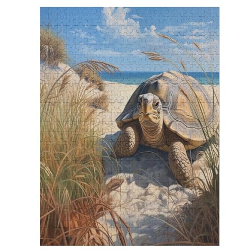 500 Teile Puzzle Für Jugendliche,Sea Schildkrötes Puzzles,Erwachsenenpuzzle,Holzpuzzles,Dekompressionsspiel,Spielzeugpuzzles 55×41cm von LLGLL