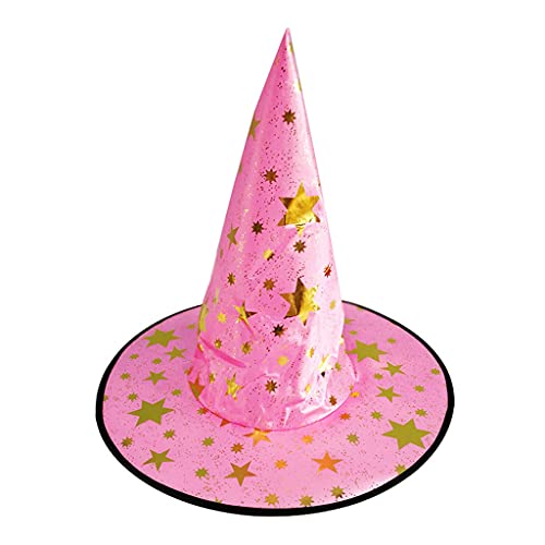 Halloween Bronzing Hexe Zauberer Hut Kopfbedeckung Maskerade Schirmmütze Cosplay Requisiten Dekoration Verkleidung Party Kostüm Zubehör für Erwachsene Frauen Männer Moderner Hexenhut Groß Halloween Bronzing Hexe Zauberer Hut Kopfbedeckung Maskerade Schirmmütze Cosplay Requisiten Dekoration Verkleidung Party Kostüm Zubehör für Erwachsene Frauen Männer Moderner Hexenhut Groß von LLHCF