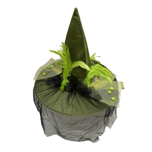 LLHCF Einzigartiger Hut Halloween-Kollektion Kostüm Hexe Dekorationen Zauberer für Partys und Verkleidungen Hut für Partys und Verkleidungen LLHCF Einzigartiger Hut Halloween-Kollektion Kostüm Hexe Dekorationen Zauberer für Partys und Verkleidungen Hut für Partys und Verkleidungen von LLHCF