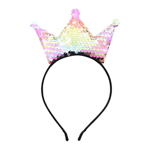LLHCF Glitzernde Diademe, Krone, Stirnbänder mit Pailletten, für Kindergeburtstag, Party, Versammlungen, Verkleidungen, Requisiten, Haarreif, Mädchen, Krone, Haarband LLHCF Glitzernde Diademe, Krone, Stirnbänder mit Pailletten, für Kindergeburtstag, Party, Versammlungen, Verkleidungen, Requisiten, Haarreif, Mädchen, Krone, Haarband von LLHCF