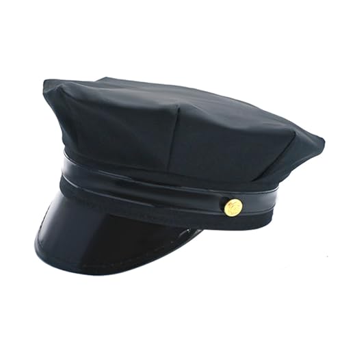 LLHCF Professioneller Militärstil, achteckiger Hut, Polyester, Kostüm, Kopfbedeckung, Abschlussball, Anlass, Hut für Damen und Herren, Vintage-Stil, Kostüm, Kopfbedeckung LLHCF Professioneller Militärstil, achteckiger Hut, Polyester, Kostüm, Kopfbedeckung, Abschlussball, Anlass, Hut für Damen und Herren, Vintage-Stil, Kostüm, Kopfbedeckung von LLHCF