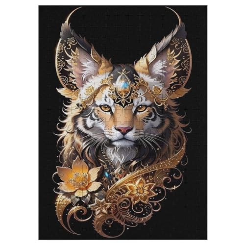 Cute Katze -Puzzle, 300 Teile,Holzpuzzle Für Erwachsene Kinder, Lustiges Spielzeug, Denkspiel, Bildungsspiel, 42×30cm Cute Katze -Puzzle, 300 Teile,Holzpuzzle Für Erwachsene Kinder, Lustiges Spielzeug, Denkspiel, Bildungsspiel, 42×30cm von LLLBBB