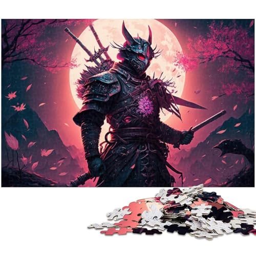 1000 Teile für Erwachsene, japanische Ninja-Puzzles für Erwachsene, Holzpuzzles, tolles Geschenk, Größe 50 x 75 cm 1000 Teile für Erwachsene, japanische Ninja-Puzzles für Erwachsene, Holzpuzzles, tolles Geschenk, Größe 50 x 75 cm von LLONGKT