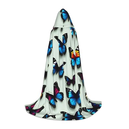 M Halloween Kapuzenumhang Schmetterling und Cello-Druck für Erwachsene Unisex Kostüm Zubehör für Partys, Karneval und mehr M Halloween Kapuzenumhang Schmetterling und Cello-Druck für Erwachsene Unisex Kostüm Zubehör für Partys, Karneval und mehr von LLOTPQ