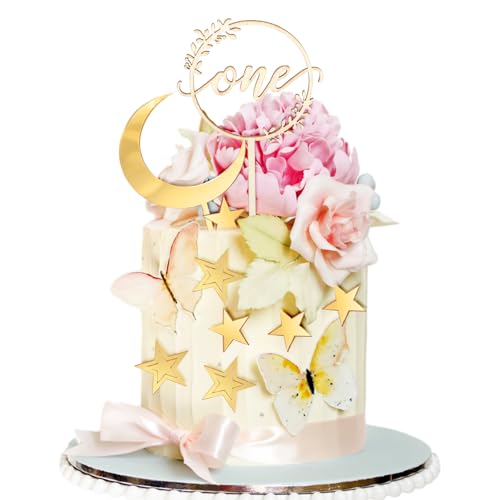 Tortendeko 1 Year Geburtstag Cake Topper,1. Cake Topper Geburtstag Kuchendekoration,Mond Sterne Kuchendeko 1 Jahr Geburtstage,Geburtstage,Hochzeiten,Taufen,Babypartys,Paar Einjähriges Jubiläum Tortendeko 1 Year Geburtstag Cake Topper,1. Cake Topper Geburtstag Kuchendekoration,Mond Sterne Kuchendeko 1 Jahr Geburtstage,Geburtstage,Hochzeiten,Taufen,Babypartys,Paar Einjähriges Jubiläum von LLOUSSAK