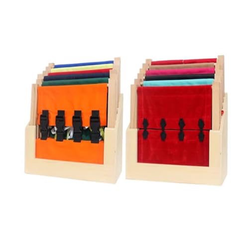 LLTCMYGS 12-teiliges Kleiderrahmen-Set Lehrmittel, Montessori Früherziehung zum Anziehen,with Storage Frame LLTCMYGS 12-teiliges Kleiderrahmen-Set Lehrmittel, Montessori Früherziehung zum Anziehen,with Storage Frame von LLTCMYGS