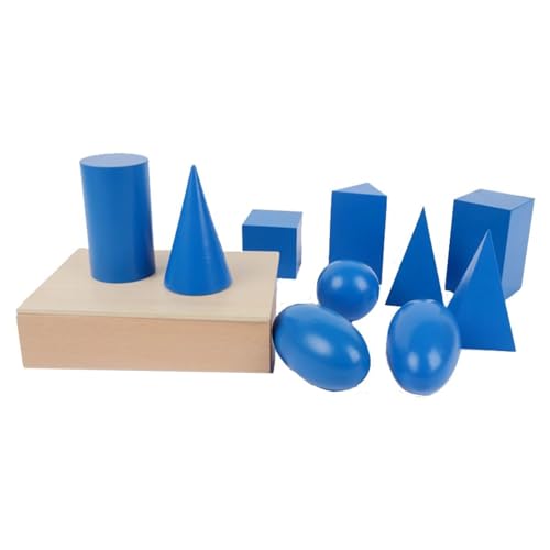 LLTCMYGS Dreidimensionale geometrische Form, sensorische Lehrmittel, Montessori-Spielzeug, Geometrisches Holz LLTCMYGS Dreidimensionale geometrische Form, sensorische Lehrmittel, Montessori-Spielzeug, Geometrisches Holz von LLTCMYGS