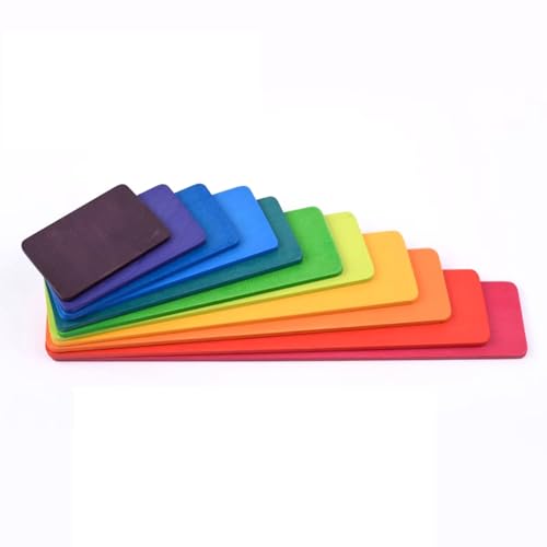 LLTCMYGS Lange Regenbogenbausteine, Montessori Bausteine LLTCMYGS Lange Regenbogenbausteine, Montessori Bausteine von LLTCMYGS