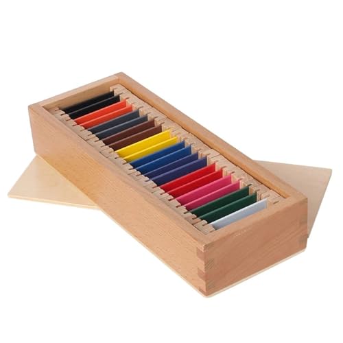 LLTCMYGS Montessori Color Box, sensorische Lehrhilfsmittel zur Farberkennung und -klassifizierung,Medium LLTCMYGS Montessori Color Box, sensorische Lehrhilfsmittel zur Farberkennung und -klassifizierung,Medium von LLTCMYGS