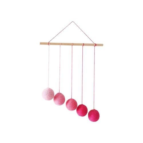 LLTCMYGS Montessori Farbverlauf Farbball visuelles Verfolgungsspielzeug, hängendes Lernmobile,Rosa LLTCMYGS Montessori Farbverlauf Farbball visuelles Verfolgungsspielzeug, hängendes Lernmobile,Rosa von LLTCMYGS