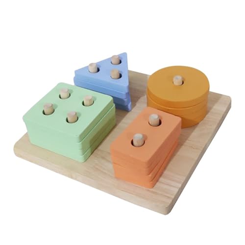 LLTCMYGS Montessori-Form, Farbklassifizierung, Stapeln, Bausteine, Feinmotorik und sensorische Entwicklung LLTCMYGS Montessori-Form, Farbklassifizierung, Stapeln, Bausteine, Feinmotorik und sensorische Entwicklung von LLTCMYGS