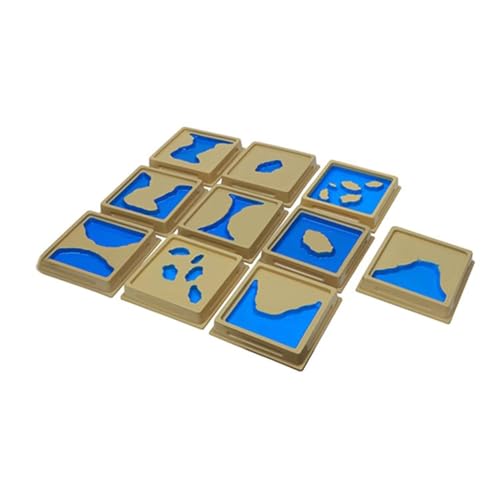 LLTCMYGS Montessori-Geländemodell-Spielzeug, Unterrichtsmaterialien für frühe wissenschaftliche Geographie LLTCMYGS Montessori-Geländemodell-Spielzeug, Unterrichtsmaterialien für frühe wissenschaftliche Geographie von LLTCMYGS