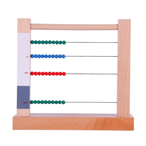LLTCMYGS Montessori Holz Perlenrahmen Abakus, Kinder Vorschule Mathematik Unterricht AIDS,Small LLTCMYGS Montessori Holz Perlenrahmen Abakus, Kinder Vorschule Mathematik Unterricht AIDS,Small von LLTCMYGS