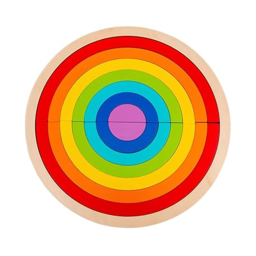 LLTCMYGS Montessori Holz Regenbogen Puzzle Bausteine Spielzeug, Regenbogen Stapel Bausteine,Model b LLTCMYGS Montessori Holz Regenbogen Puzzle Bausteine Spielzeug, Regenbogen Stapel Bausteine,Model b von LLTCMYGS