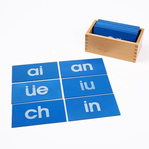 LLTCMYGS Montessori Kinder Chinesisch für den Sprachunterricht AIDS, Doppelbuchstaben-Schleifpapier LLTCMYGS Montessori Kinder Chinesisch für den Sprachunterricht AIDS, Doppelbuchstaben-Schleifpapier von LLTCMYGS