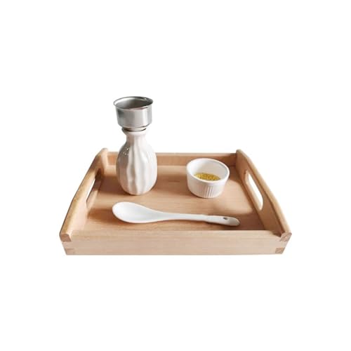 LLTCMYGS Montessori Kleine Löffel Trichter Bewegungssteuerung Konzentrationstraining, Sinnesentwicklungs-Spielzeug LLTCMYGS Montessori Kleine Löffel Trichter Bewegungssteuerung Konzentrationstraining, Sinnesentwicklungs-Spielzeug von LLTCMYGS