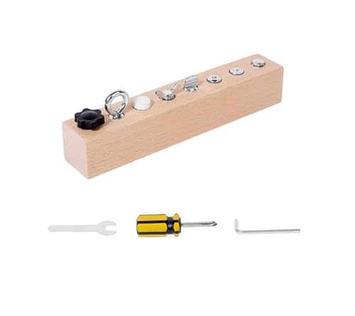 LLTCMYGS Montessori-Lebenskompetenzen: Schrauben anziehen, geschäftiges Brett, sensorische Feinmotorik LLTCMYGS Montessori-Lebenskompetenzen: Schrauben anziehen, geschäftiges Brett, sensorische Feinmotorik von LLTCMYGS