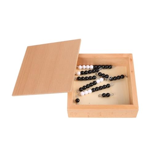 LLTCMYGS Montessori Mathe Perlen Spiel Spielzeug, Kinder Mathe Perlen Materialien,Black and White LLTCMYGS Montessori Mathe Perlen Spiel Spielzeug, Kinder Mathe Perlen Materialien,Black and White von LLTCMYGS