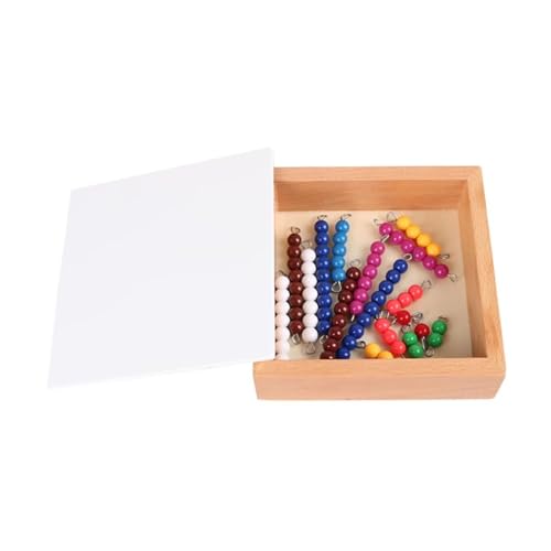 LLTCMYGS Montessori Mathe Perlen Spiel Spielzeug, Kinder Mathe Perlen Materialien,Bunt LLTCMYGS Montessori Mathe Perlen Spiel Spielzeug, Kinder Mathe Perlen Materialien,Bunt von LLTCMYGS