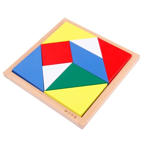 LLTCMYGS Montessori Sensorisches Tangram-Spielzeug aus Holz, Denkpuzzle-Spielzeug für frühe Kinder LLTCMYGS Montessori Sensorisches Tangram-Spielzeug aus Holz, Denkpuzzle-Spielzeug für frühe Kinder von LLTCMYGS