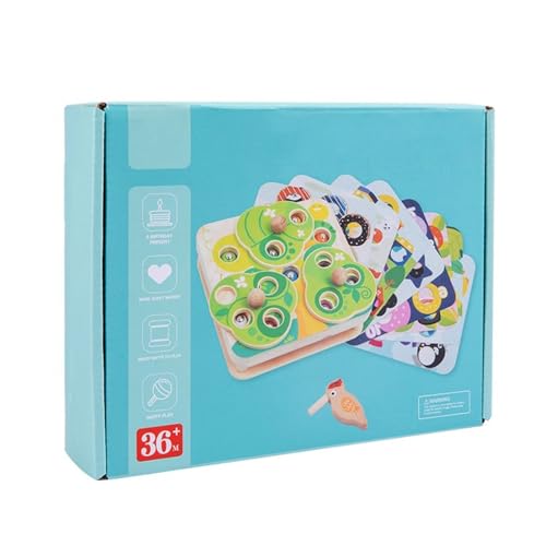 LLTCMYGS Montessori Specht Insektenfangspiel, Kleinkind Feinmotorik Spielzeug LLTCMYGS Montessori Specht Insektenfangspiel, Kleinkind Feinmotorik Spielzeug von LLTCMYGS