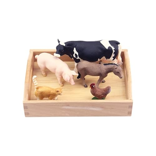 LLTCMYGS Montessori Tiermodellset Lehrmittel, Mini Tierstatue Spielzeuge LLTCMYGS Montessori Tiermodellset Lehrmittel, Mini Tierstatue Spielzeuge von LLTCMYGS