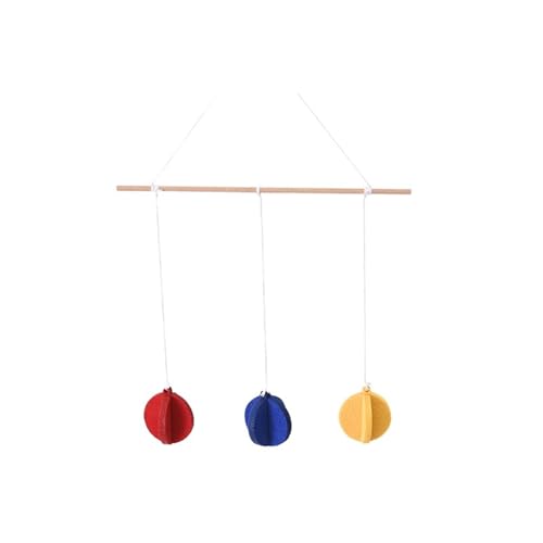 LLTCMYGS Montessori Tricolor Sphärisches Anhänger-Sinnes-Spielzeug, Hängendes Mobile-Spielzeug LLTCMYGS Montessori Tricolor Sphärisches Anhänger-Sinnes-Spielzeug, Hängendes Mobile-Spielzeug von LLTCMYGS