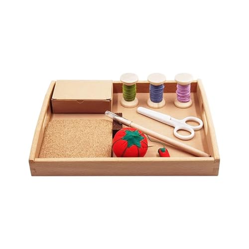 LLTCMYGS Näh-Kit Lehrmittel für Näharbeiten, Montessori Vorschule Konzentrationsentwicklung LLTCMYGS Näh-Kit Lehrmittel für Näharbeiten, Montessori Vorschule Konzentrationsentwicklung von LLTCMYGS