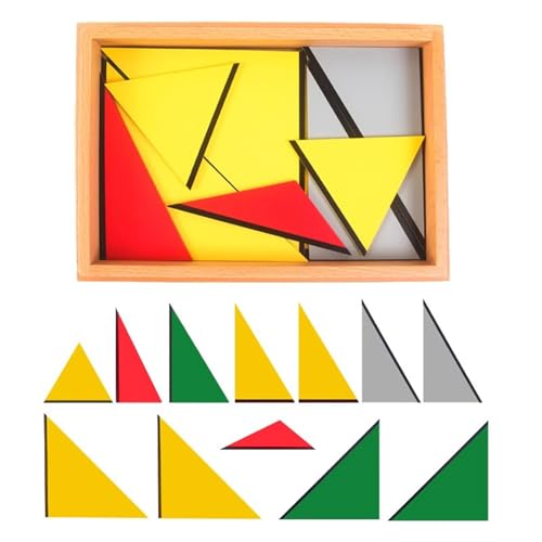 LLTCMYGS hölzerne mathematische geometrische Form Lehrmittel, Montessori farbige rechteckige Lernspielzeuge LLTCMYGS hölzerne mathematische geometrische Form Lehrmittel, Montessori farbige rechteckige Lernspielzeuge von LLTCMYGS