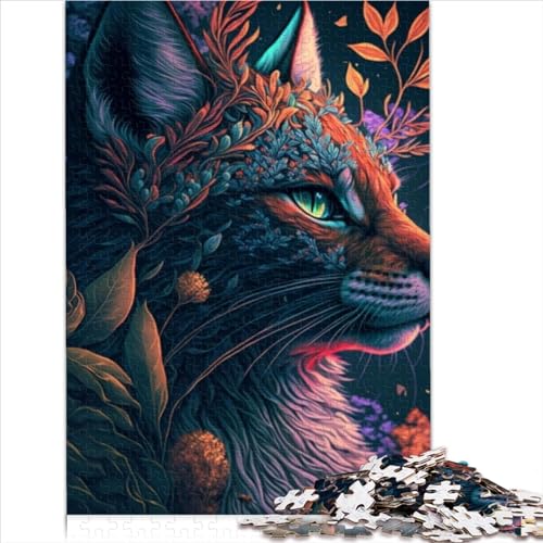 Puzzles Geister der Natur 1000 Teile für Teenager Geschenke lustige Puzzles für Erwachsene Holzpuzzles gutes Geschenk für Erwachsene 1000 Stück (75 x 50 cm) von LLUCH